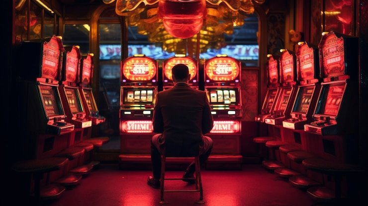 Live-dealer studio with professional dealer at blackjack table and video feed